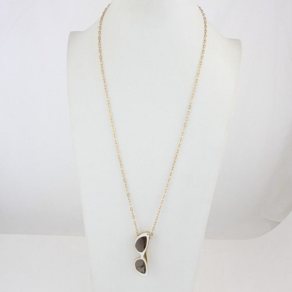 Kate Spade In The Shade Sunglasses Pendant 36" Necklace
